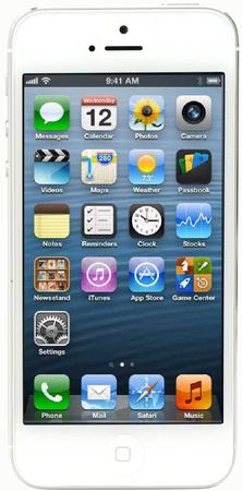 Смартфон Apple iPhone 5 32Gb White & Silver - Волгоград