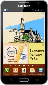 Смартфон Samsung Galaxy Note GT-N7000 Blue - Волгоград
